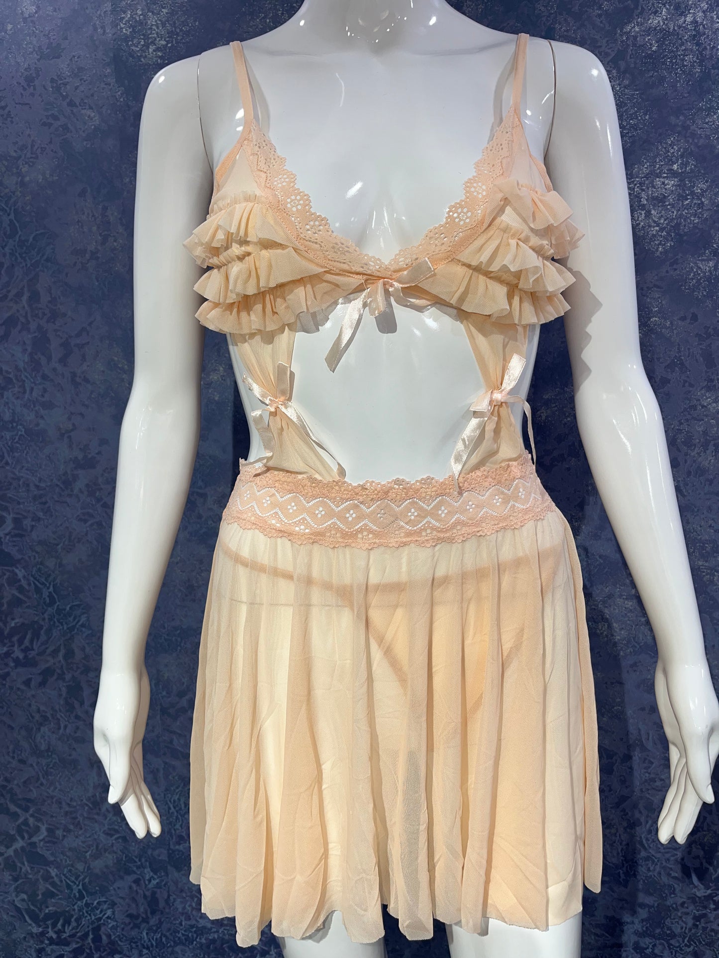 Alluring women's babydoll playsuit Nighty (DZ-144)