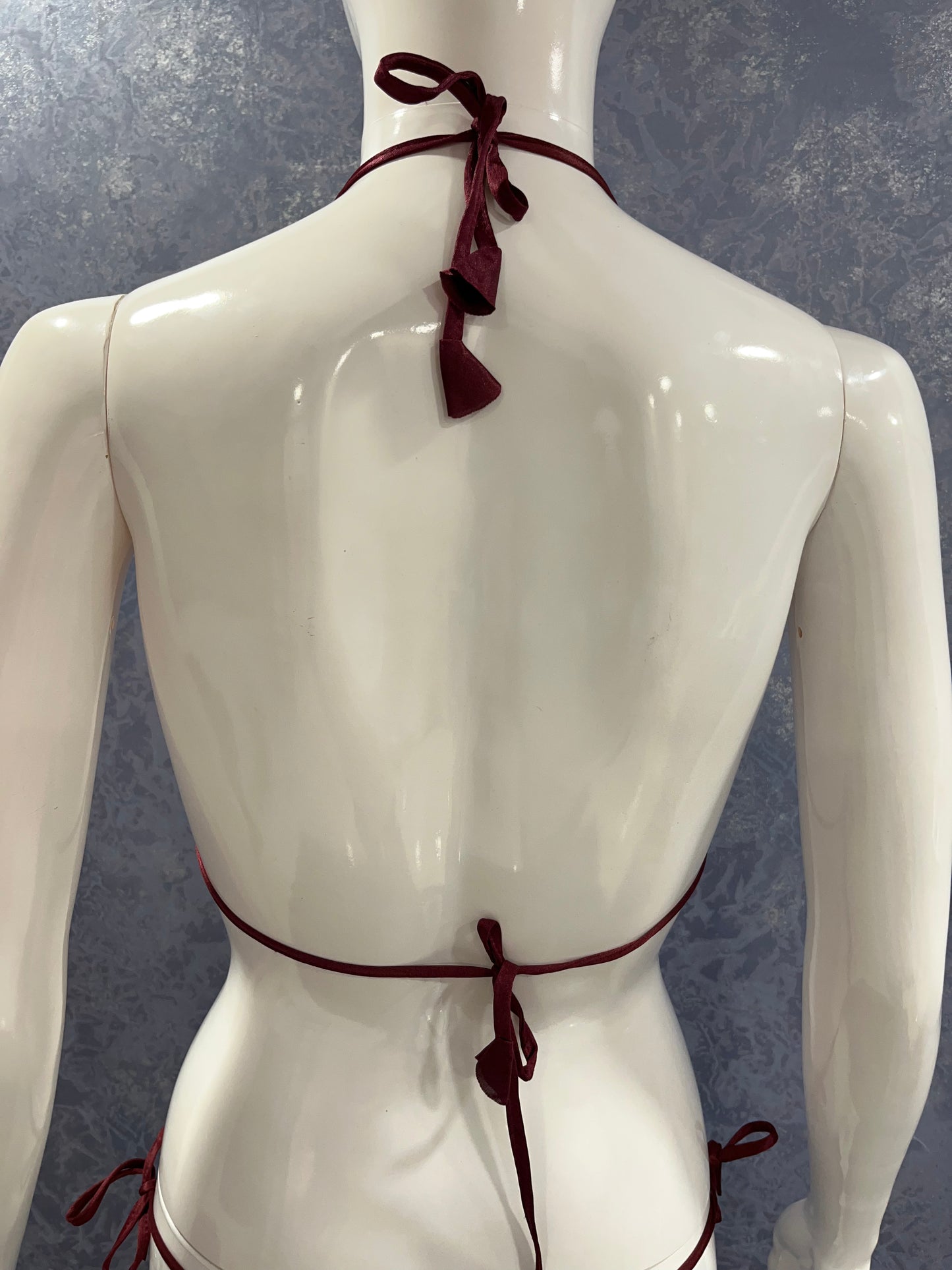 Baby doll nighty paired with a coordinating bikini set (DZ-172)