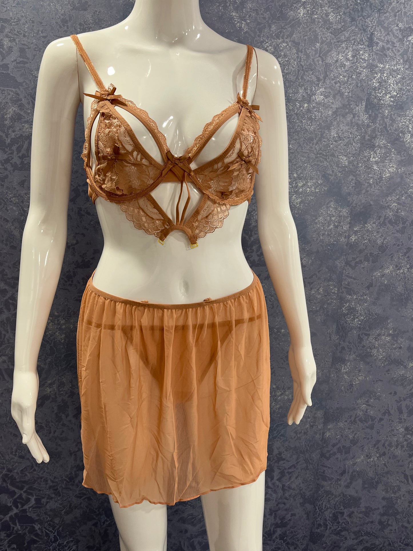 Babydoll Bikini Night Lingerie (DZ-152)