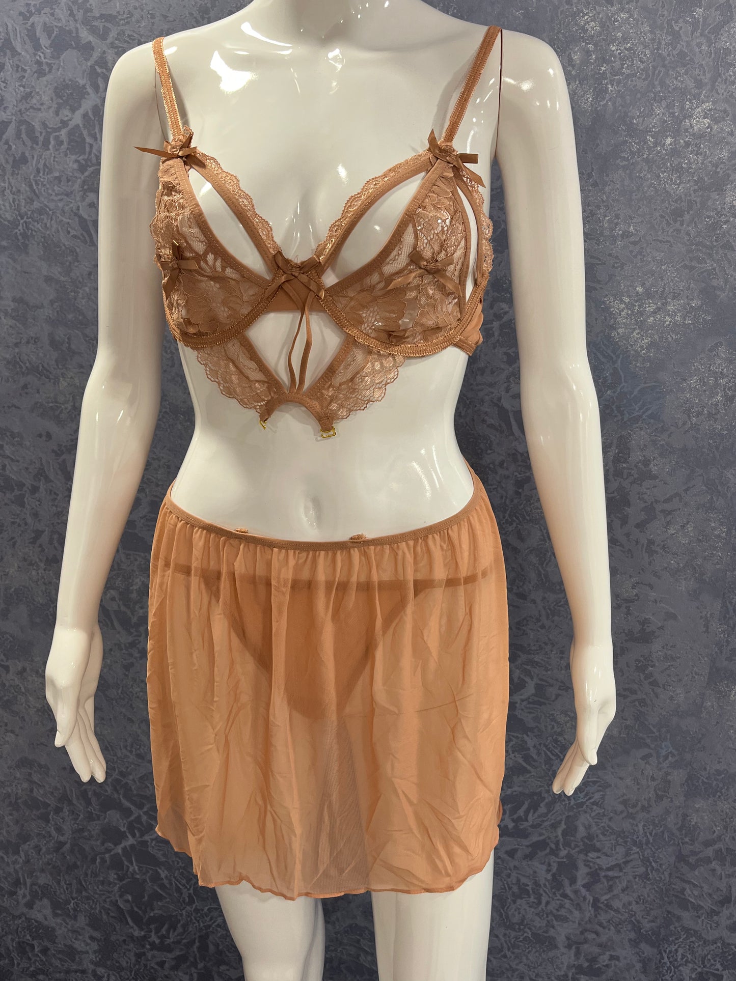 Babydoll Bikini Night Lingerie (DZ-152)