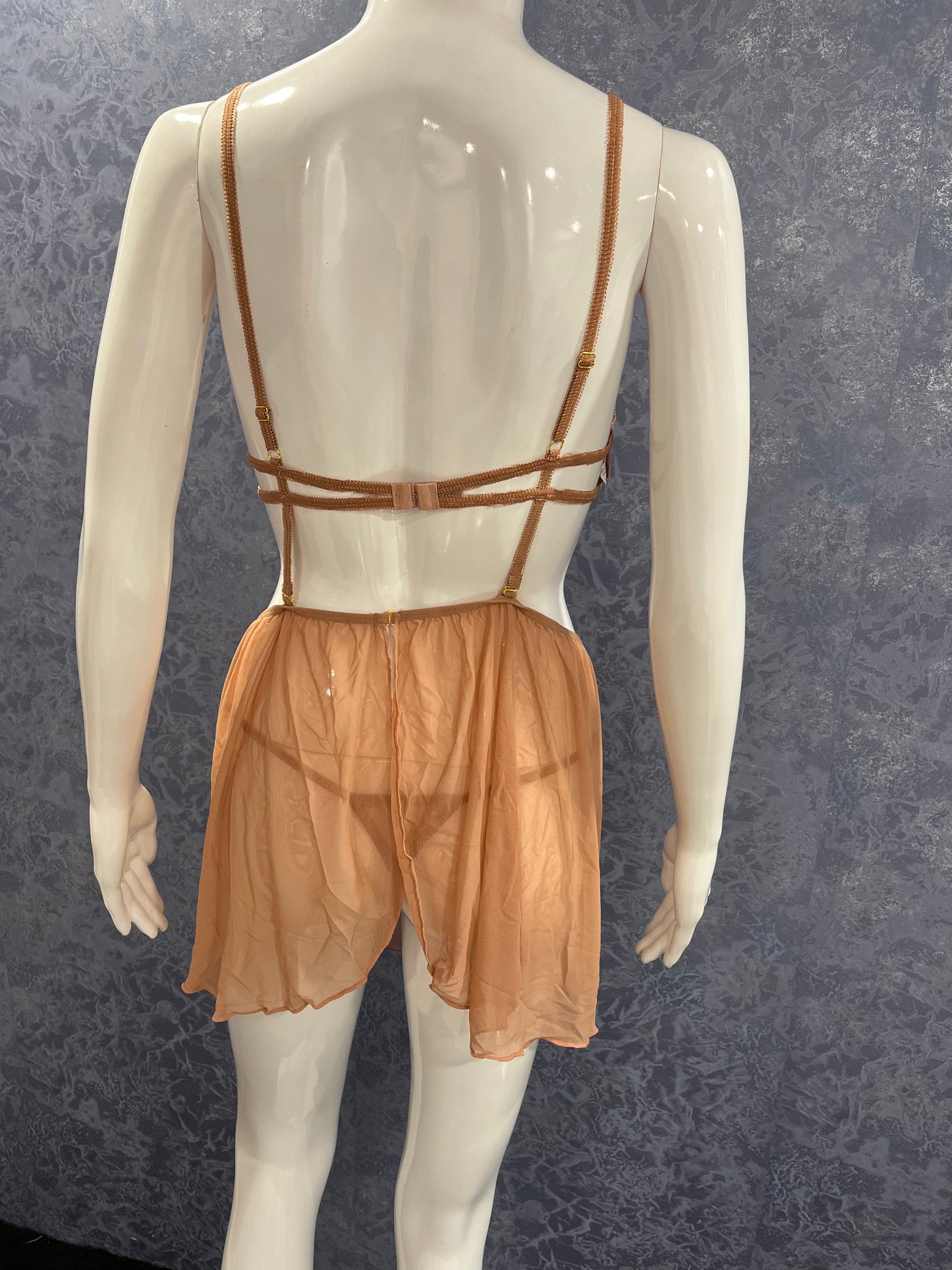 Babydoll Bikini Night Lingerie (DZ-152)