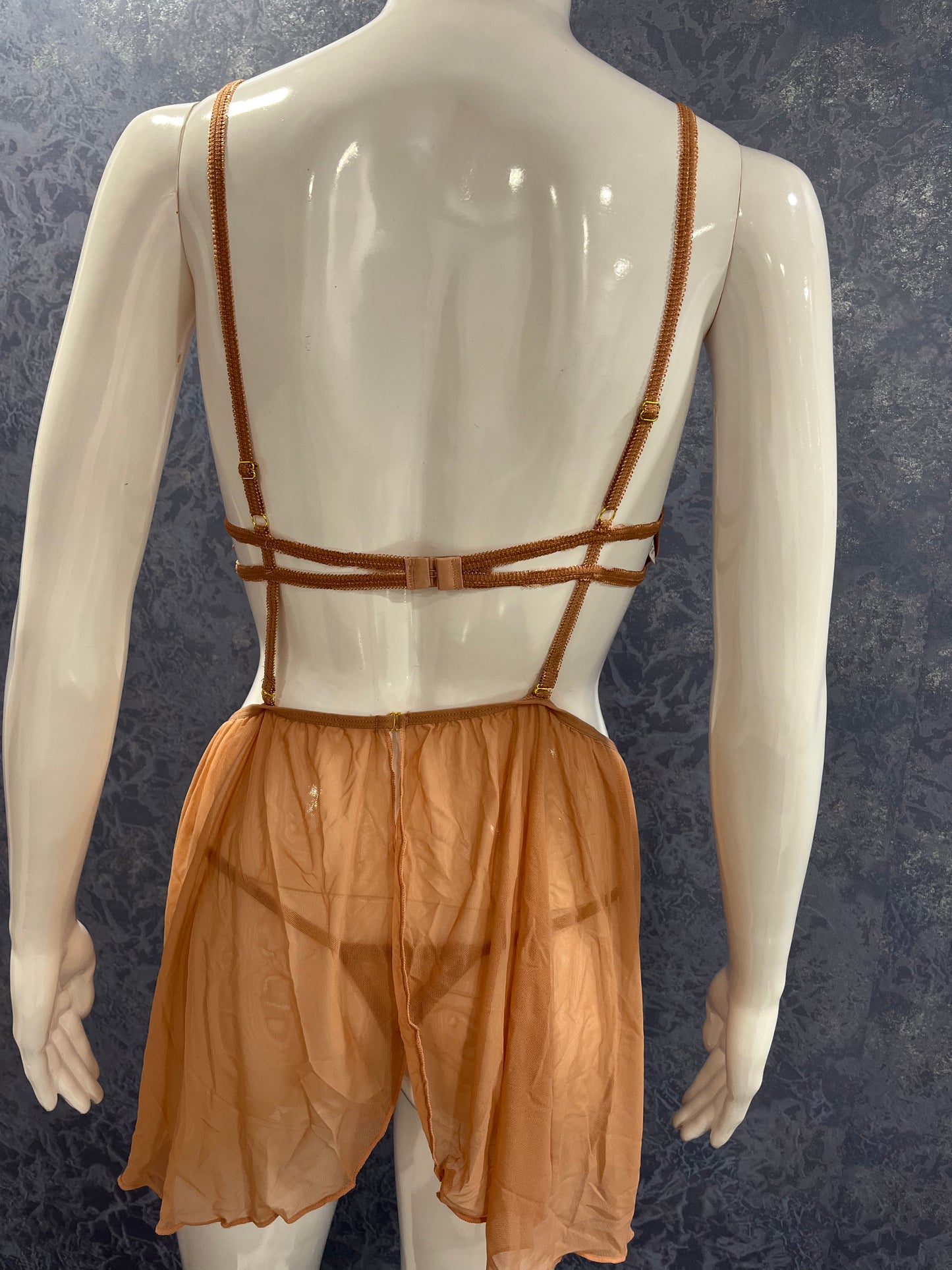 Babydoll Bikini Night Lingerie (DZ-152)