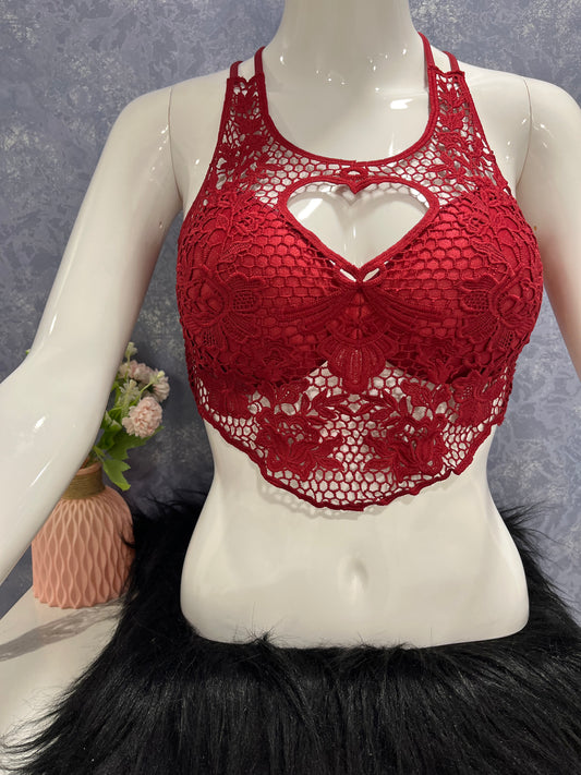 Floral Spaghetti Bralette (DZ-127)