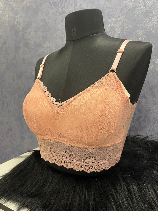 Half-Coverage Lace Bralette (DZ-130)