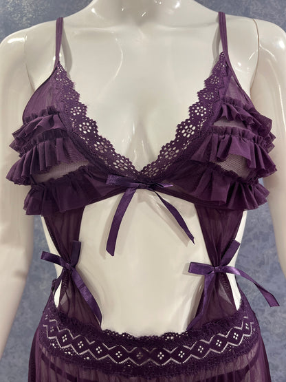 Alluring women's babydoll playsuit Nighty (DZ-144)